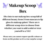 Makeup Scoop Box