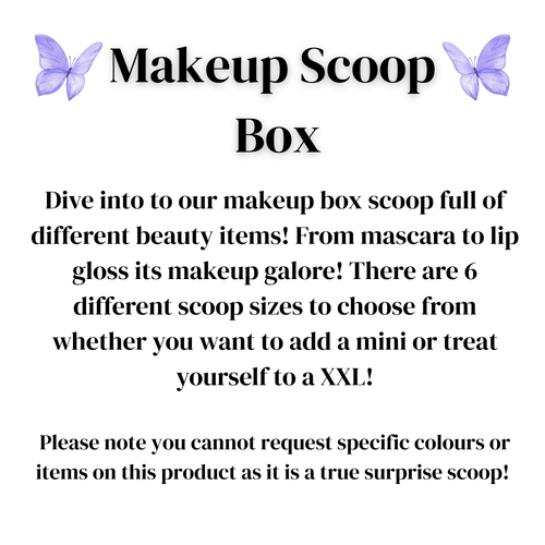 Makeup Scoop Box
