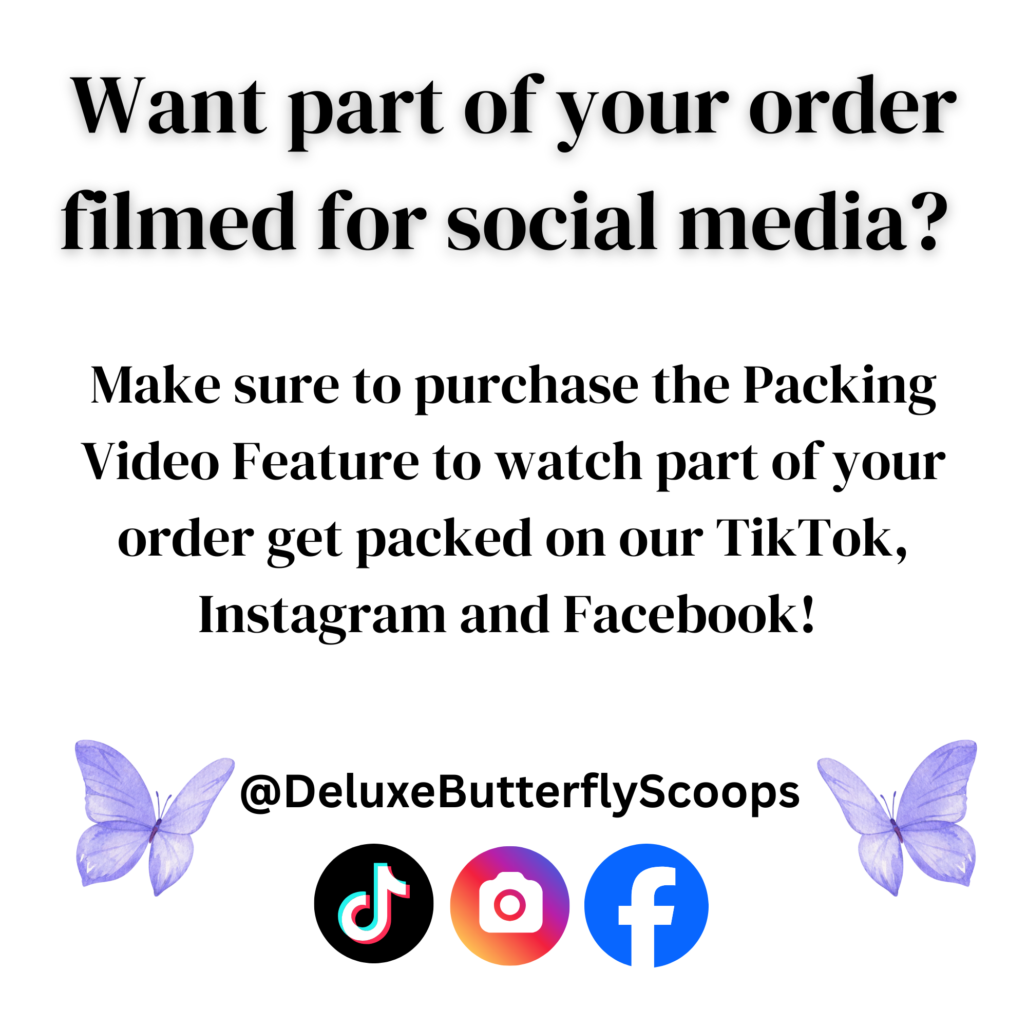 Butterfly Mystery Scoop