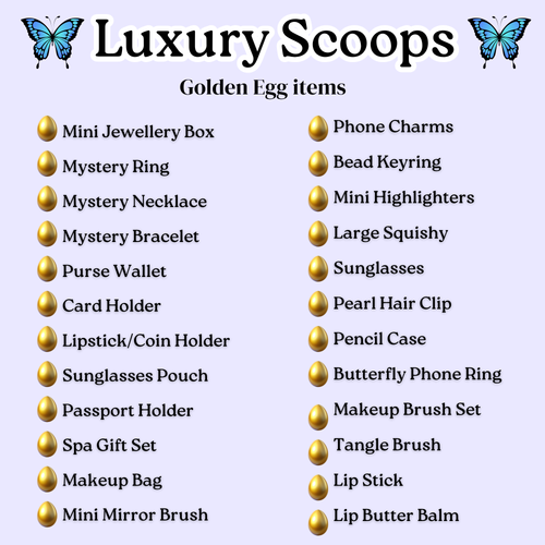 Golden Egg LUXURY Scoop
