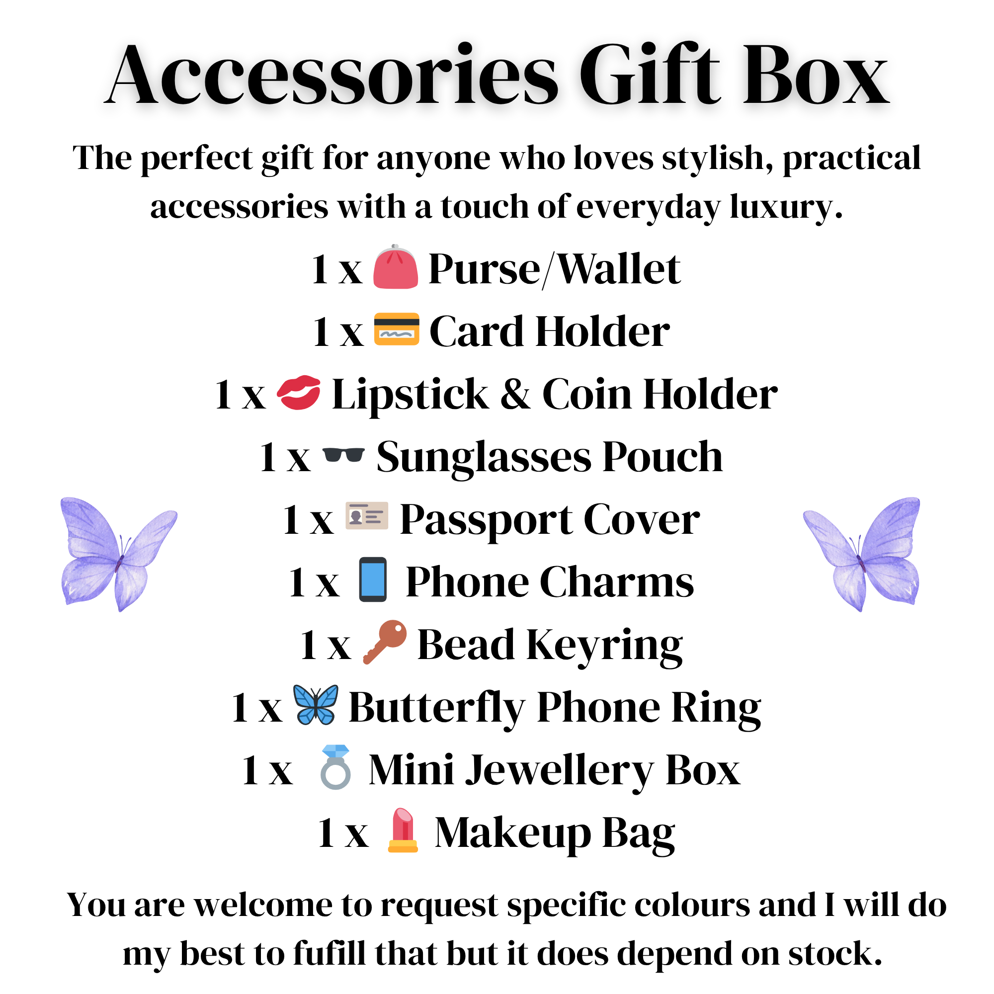 Accessories Gift Box