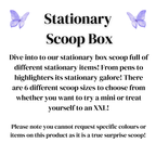 Stationary Scoop Box