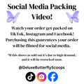 Social Media Packing Video